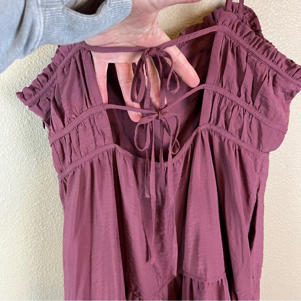 Madewell Sophia Cami Tiered Mini Dress